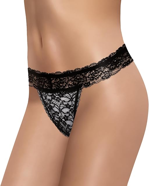Lace Band Tucking Gaff Thong Panties Smooth Hiding Gaff Shaping Briefs