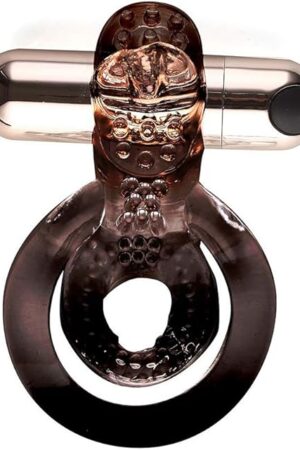 Jayden Rose Gold Rechargeable Vibrating Erection Ring