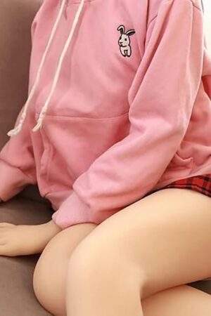 4.43 FT 51lbs Release Your Desire for A Flat Chested Female Torso Doll - Realistic Feel Like Real Female Skin - Metal Skeleton - Strap Underwear