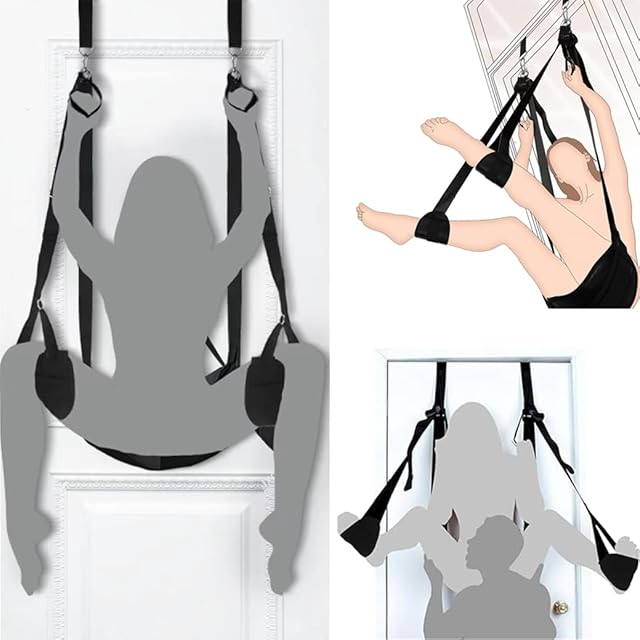 Door Sex Swing for Adults Heavy Duty Hold to 300Lbs Over The Door Swing Sex Adult Swing for Couples Sex Frequent Flyer Door Swing Pure Romance Toys Sex Furnitures for Bedroom Adults Couple Sweatshirt