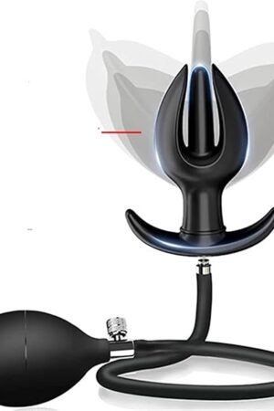Expand Inflatable Anal Plug Waterproof Butt Sex Toy Soft Silicone ButtPlug Anal Dilator Anus Extender Massager(Type-9)