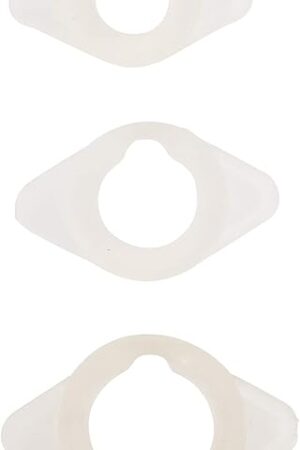 Frohle Love Rings,Set of 3 16/21/26mm-Soft, Stretchable Penis Rings for Men -Mens Cock Ring for Better Erection & Adult Toys for Couples - Sexual Pleasure Tools for Male with ED &Premature Ejaculation
