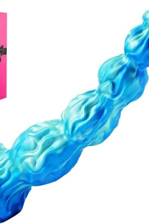 10 Inch Soft Silicone Monster Knot Dildo for Men Women, 9" Realistic Fantasy Dragon Long Anal Dildo Butt Plug with 4 Dog Knots,Large Prostate G Spot Alien Suction Dildos Adult Sex Toy for Gay Lesbians