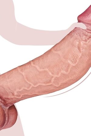 116 Inch Huge Thick Dildo Realistic Dildos, 25" Diameter Girth Dildo for Anal G-spot Stimulate, Body-Safe Big Anal Toys with Suction Cup, Giant Large Massive Dildos Adult Sex Toys for Men Couple