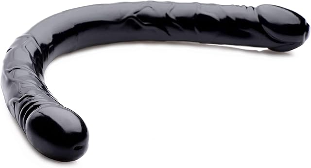 Double Ended Black Dildo