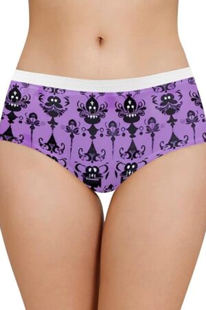 Women's Stretch Bikini Panties Breathable Briefs Cotton Lace Underwear Plus Size S-5XL