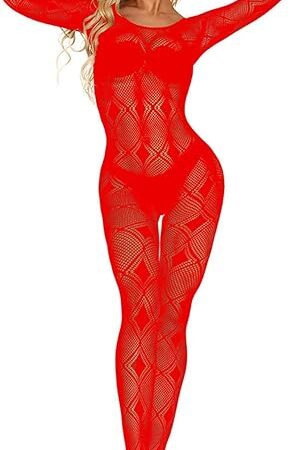 Fishnet Lingerie for Womens High Waist Tights Stockings Thigh High Sexy Pantyhose Soft Lingerie Lace Bodysuit
