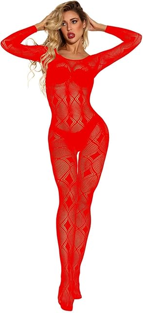 Fishnet Lingerie for Womens High Waist Tights Stockings Thigh High Sexy Pantyhose Soft Lingerie Lace Bodysuit