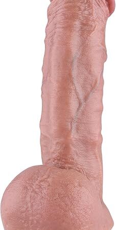 Hismith 126" Dual-Density Ultra Realistic Dildo - Medium Textured, 94" Insert-able Length Dong with KlicLok System for Advanced User - L Size Kornal- Amazing Series