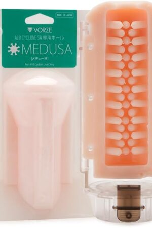 A10 Cyclone SA Inner Sleeve Medusa, Male Masturbator Cup, Pocket Pussy with Thick, Elastic & Stretchy Material, Rotation Blowjob Penis Japanese Onahole, Bumpy Tentacles, Men Sex Toys