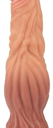 9.5" Large Butt Plug Anal Toy Anal Plugs Handmade Silicone Realistic Wolf Dildo Dual Density Dildo Realistic Huge Suction Cup Dildo Big Dildo Large Strap On Thick Dildo Sex Toys for Her