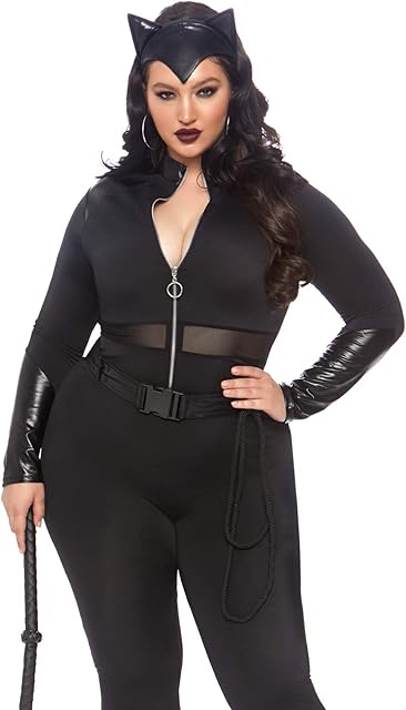 Women's 3 Pc Sultry Supervillain Costume