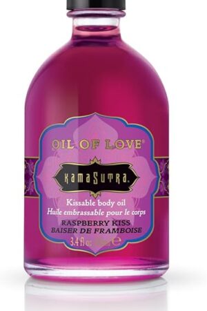 Kama Sutra Oil Of Love Raspberry Kiss with Applicator, 0.75 Fluid Ounce
