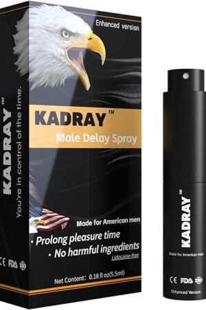 Delay Spray for Men, Male Desensitizing Spray, Effectively Extends Men's Time and Enhances Comfort, Climax Control to Last Longer in Bed