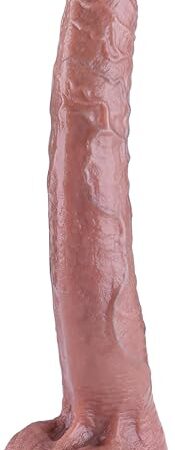 Hismith 156? Ultra-Long Silicone Dildo, 126" Insertable Length, Max Width 23" with KlicLok System, L - Amazing Series