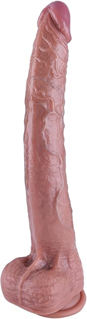 Hismith 156? Ultra-Long Silicone Dildo, 126" Insertable Length, Max Width 23" with KlicLok System, L - Amazing Series