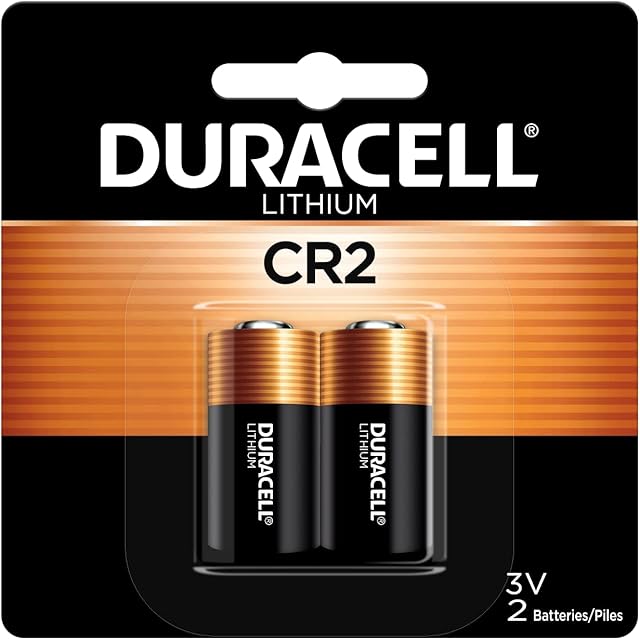 Duracell CR2 3V Lithium Battery, 1 Count (Pack of 1), CR2 Battery Lithium, High Power, Long-Lasting for Video and Photo Cameras, Lighting Equipment, and More