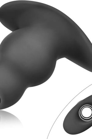 Douches Enema Anal Plug, Silicone Hollow Peep Vaginal Anal Dilator with Narrow Flared Base for Comfortable Wearing, Anchor Butt Plug Sex Toys for Sex Games (Small)