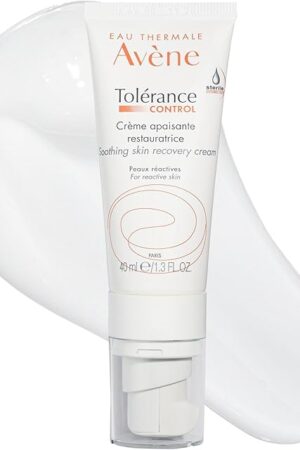 Av?ne Tolerance Control Soothing Skin Recovery Cream, for Hypersensitive Dry Skin, Restores Skin Barrier, Calms sensations of skin discomfort, Sterile Pump, Face Moisturizer, Fragrance-Free 13 Fl Oz
