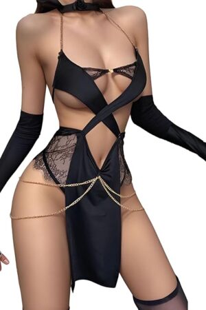 Ladies Sexy Cosplay Costumes-Nurse,Bunny,Nun,Cat Maid,Devil,Student Roleplay Outfits for Nightclub Halloween