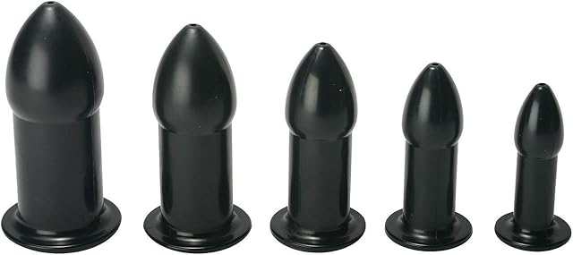 Ease-in Anal Dilator Kit, Black (KL710)