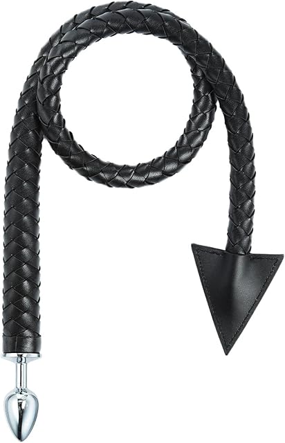 Anal Butt Plug Leather Whip Anal Plug Anal Sex Devil Tail Cosplay Butt Plug Adult Games Products Anal Sex Toys for Woman Couples Men Masturbator