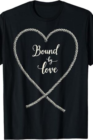 Kinky BDSM Bondage Shibari Rope Fetish Art T-Shirt