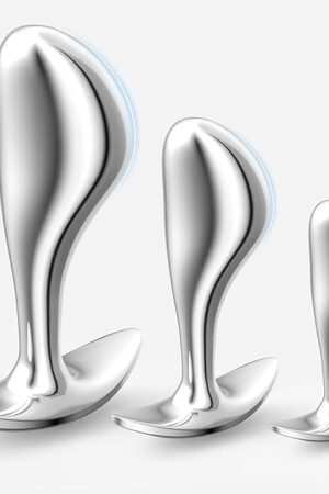 Yivans Anal Plug Anal Training Sets for Beginners - SM Fetish Sex Toys for Unisex Butt Plug with Flared Base Prostate Massager Adult Sex Toys & Games for Woman Men Couples Can Be Weared for Long Time