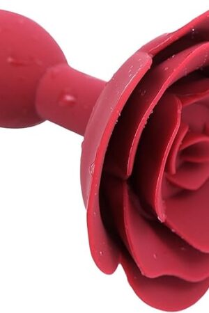 Anal Plug Training Sexy Shaped Butt Plugs Trainer Silicone Anal Plugs Beginners Starter for Men & Women Red