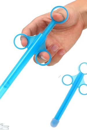 Anal Lube Applicator Adult Sex Toys for Couples, Sex Lube Injector Anal Ennma Syringe Injecter Lubricant Applicator, Reusable Silicone Lube Anal Vagnnal Lube Shooter Health Care for Men Women Couples