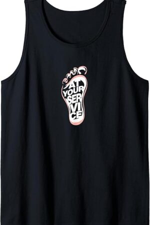 Adult Play Adult Humor | Foot Fun Service Foot Fetish Tank Top
