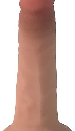 Easy Riders 6 Inch Dual Density Dildo - Flesh