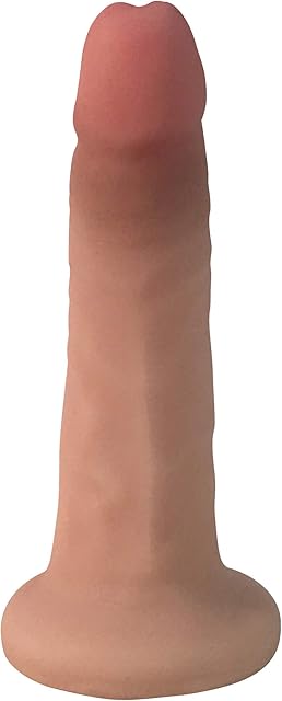 Easy Riders 6 Inch Dual Density Dildo - Flesh