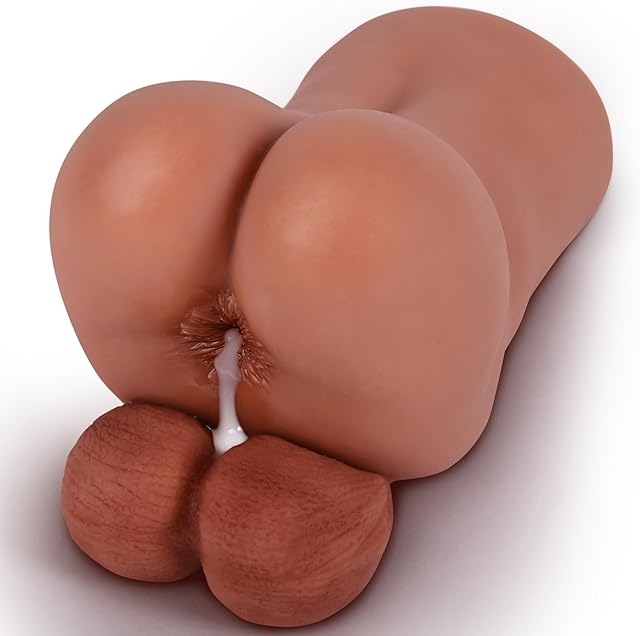 22LB Gay Sex Doll with Big Balls Male Masturbator, Anal Sex Toys Realistic Butt Masturbator with Soft Testicles Anus & Tight Pocket Pussy Ass, Male Penis Stroker Adult Toys for Gay Men Masturbation