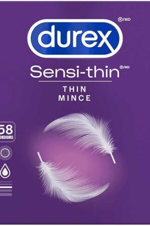 Durex Sensi-Thin Condoms Box, 58 Count