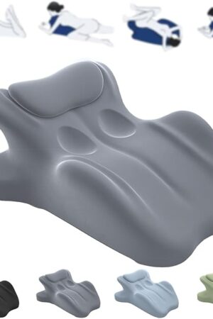 Arcova Sweet Spot Pillow, Chiro Monk Couple Pillow, Chiromonk Couples Pillows, 2025 New Intimacy Pillowm, Butt Cushion for Couple, Multi Position Comfort Memory Foam Wedge Pillows (Grey)