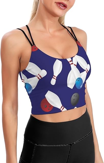 Women's Summer Racerback Sports Bras Vest Underwear Yoga Bras