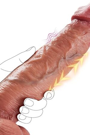 1043" Thrusting Dildo Vibrating Dildos Sex Toys, Huge Dildos Suction Cup Penis with 6 Thrust Speeds & 10 Vibrations, Thick Long Dildo Anal Sex Toys Adult Toys for Women and Men