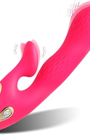ALSHENUS G Spot Clitoral Double Stimulation Vibrator with 20 Vibration Modes, Adult Toy Dual Motors Rabbit Vibrator Anal Toy Waterproof & Rechargeable for Female, Couples, Women's Pleasure
