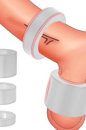 3 Sizes Silicone Cock Ring Adult Sex Toys Penis Scrotum Ring for Men Penis Ring Soft Testicle Ring for Couples Men Adult Toys