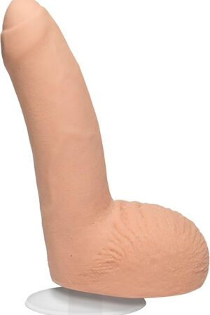 Doc Johnson Signature Series - William Seed - 8 Inch Realistic ULTRASKYN Dildo with Removable Vac-U-Lock Suction Cup - F-Machine & Harness Compatible - for Adults Only, Vanilla