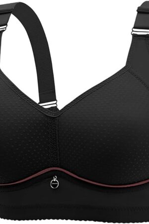 Women's No Underwire Full Coverage Everyday Bra Soft Support Convenient Sports Daily Bra