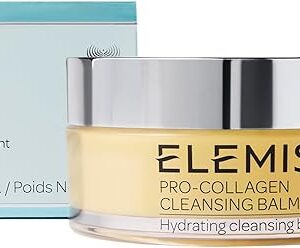 ELEMIS Pro-Collagen Cleansing Balm Makeup Remover, Hydrating Facial Cleanser, Oil Cleanser, Oil Makeup Remover, Deep Cleanse