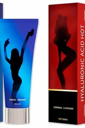 Ice & Fire Water-Based Lubricant - Fast-Acting Orgasm Gel for Oral & Intimate Play | Long-Lasting, Sensitive Skin Safe (Ice & Fire)