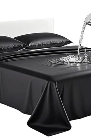BDSM Toys,Sex Things for Couples Kinky,Sex Sheets Waterproof and Stain Proof,Sex Mat Waterproof and Stain Proof,BDSM Sex Toys for Bedroom,Sex things Sex equipment(Black