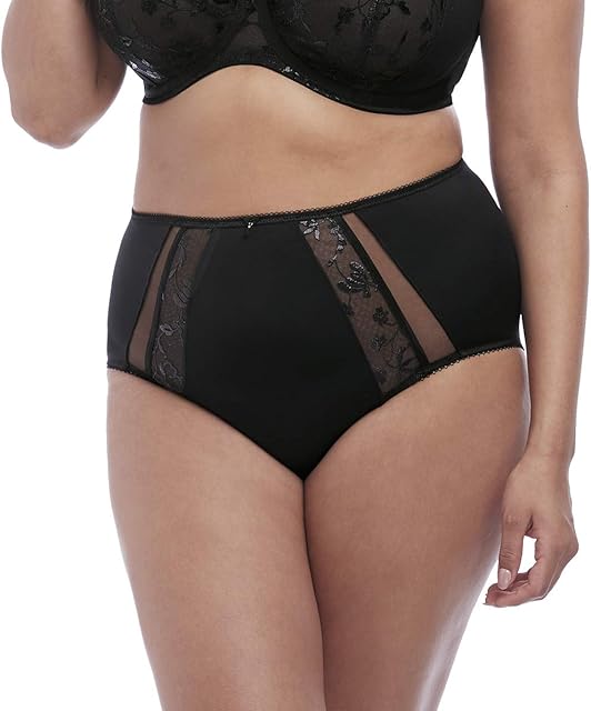 Women's Plus Size Roxanne Sexy Sheer Vinyl-look Cheeky Brief