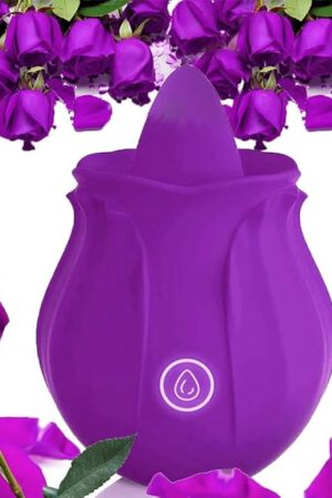 2024 Clitoralis Stimulator for Women Licking Sucking Toy for Woman Rose Shape Toys for Woman Pleasure Couples Gifts Adult Tools Purple DB1145