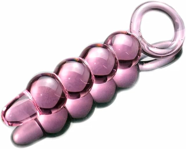 Anal Butt Plug Glass Anal Plug Beads Anal Sex Toys Sex Machine Erotic Adult Sex Toys for Men Women Sex Products Butt Plug Glass Dildo