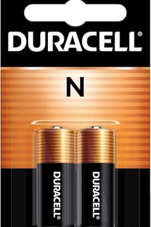 Duracell N 15V Batteries, 2 Count (Pack of 1), N 15 Volt Alkaline Battery, Long-Lasting for Remote Controls, Key Fobs, GPS Trackers, and More