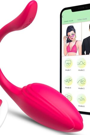 G-Spot Remote Vibrator Sex Toys - Adult Toys Women Sex Pleasure Toys Stimulator with 10 Vibrating Modes, APP Control Wireless Panty Wearable Silicone Vibrators, Adult Female Sex Toys for Women Couples